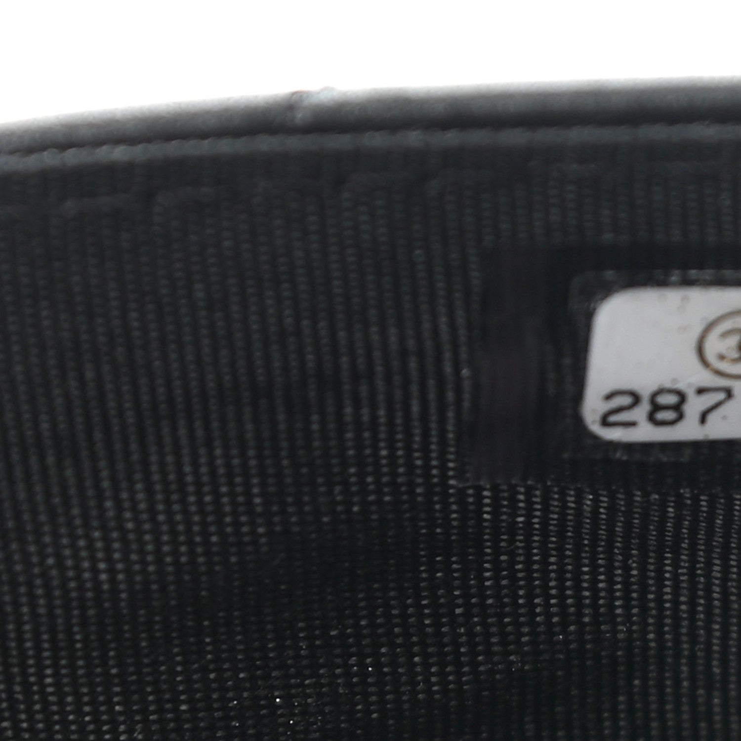 Chanel Calfskin Diamond Stitched CC Wallet Black 7 of 9