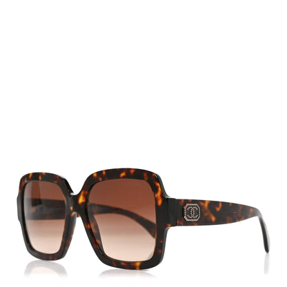 Chanel Acetate Square CC Sunglasses 5478 Tortoise 1 of 7