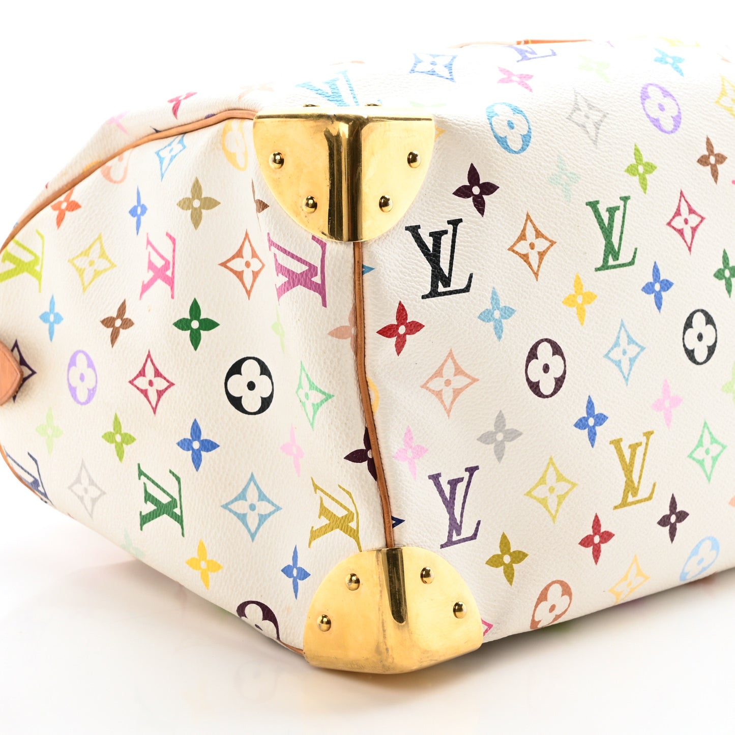 Monogram Multicolor Speedy 30 White