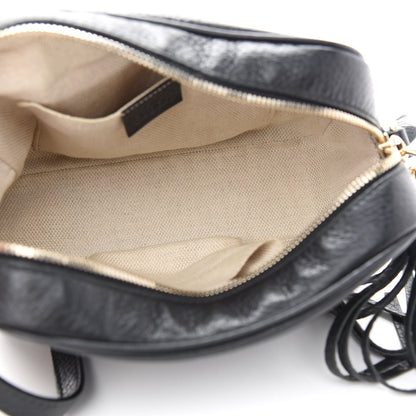 Gucci Pebbled Calfskin Small Soho Disco Bag Black 5 of 10