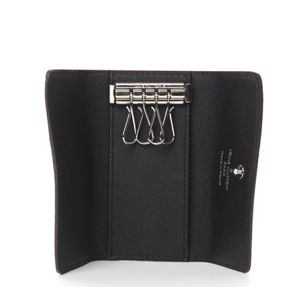Louis Vuitton Mahina Multicles 4 Key Holder Black 5 of 8