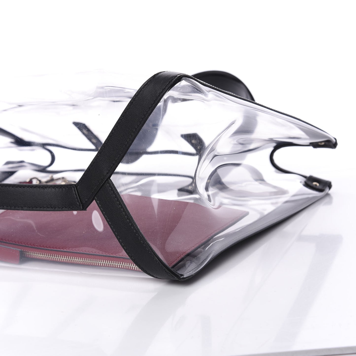 Plexy VLTN Shopping Bag Transparent