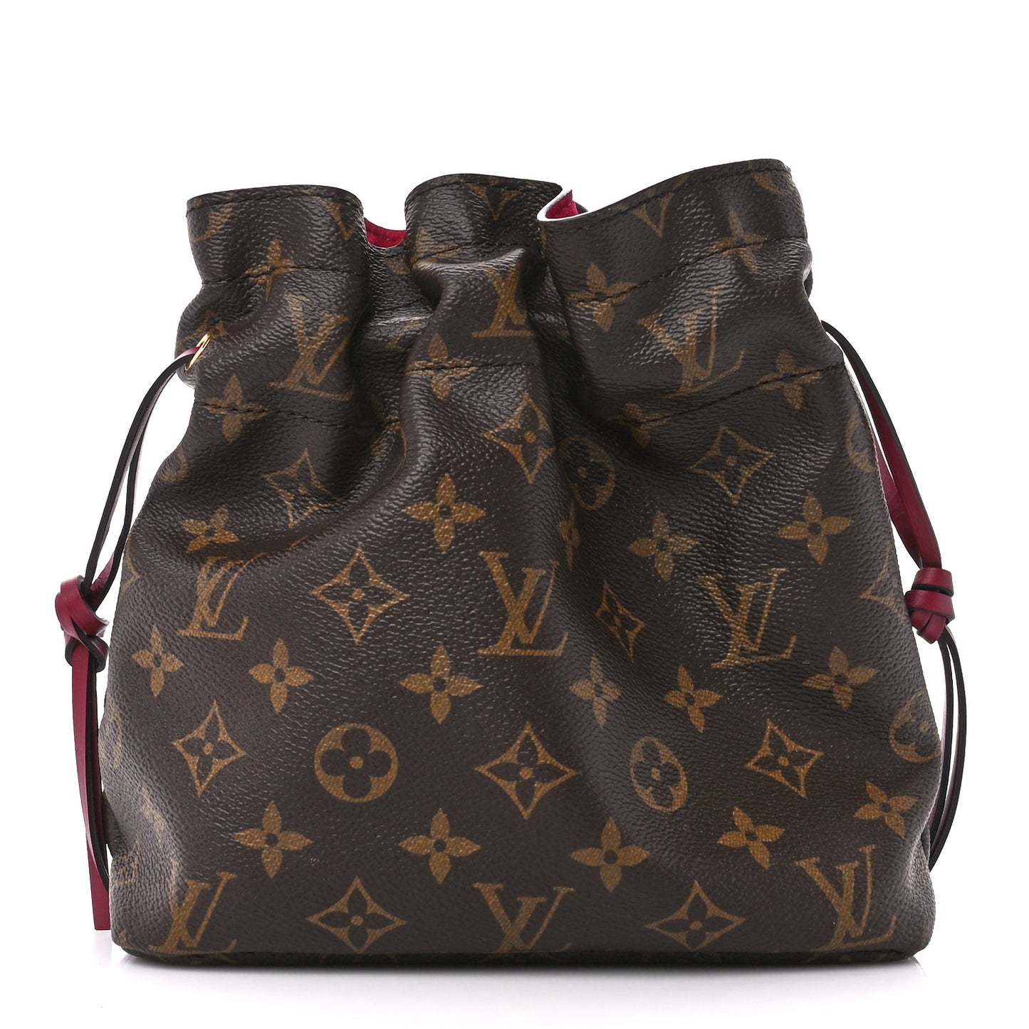 Monogram Pouch Noe Fuchsia