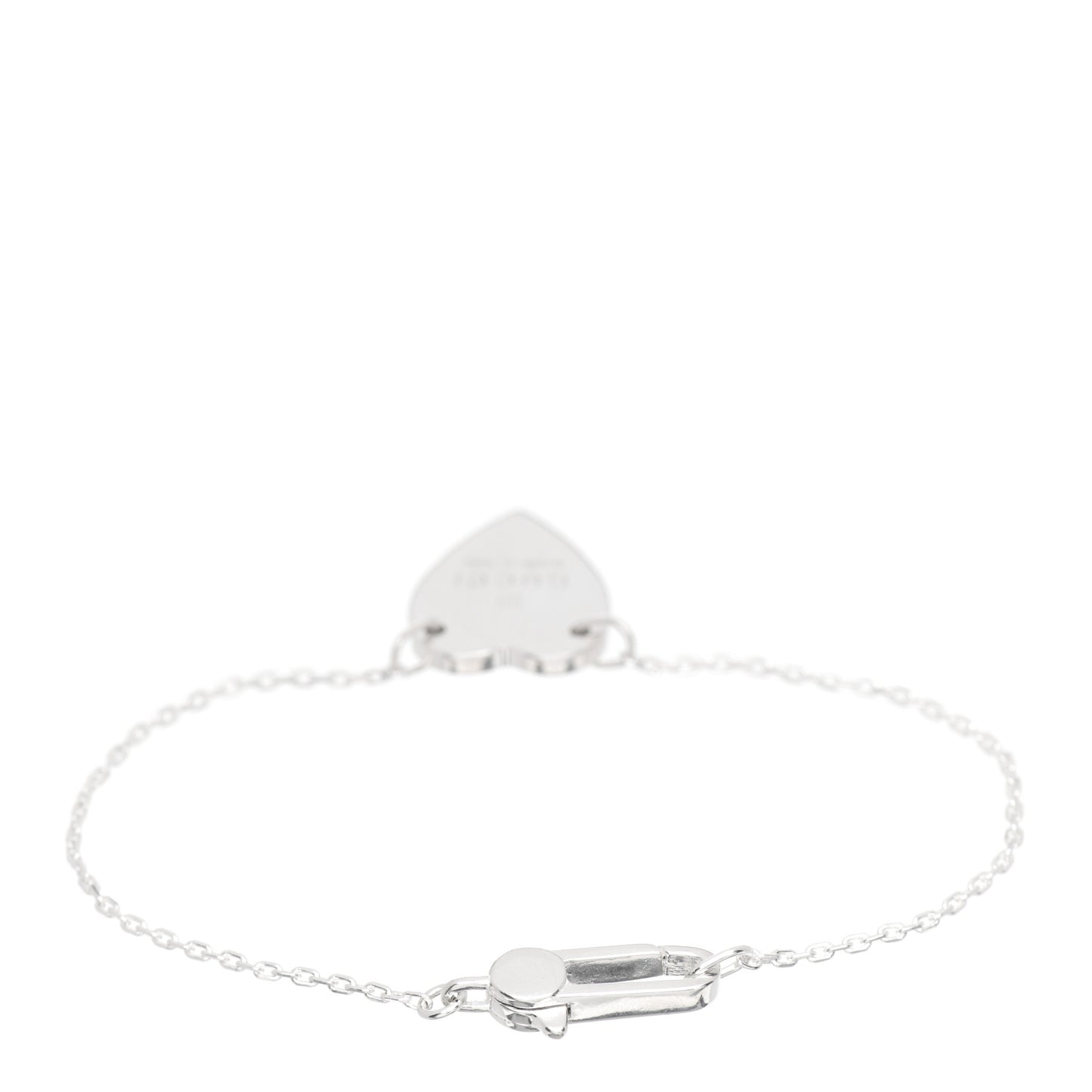 Sterling Silver Trademark Heart Bracelet