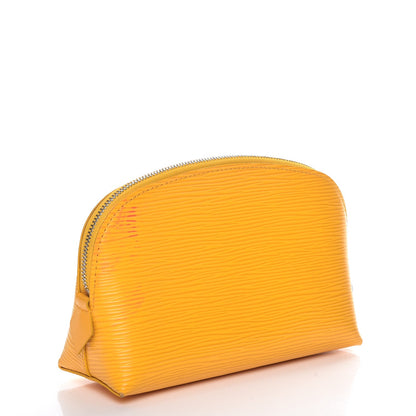 Louis Vuitton Epi Cosmetic Pouch Citron 3 of 8