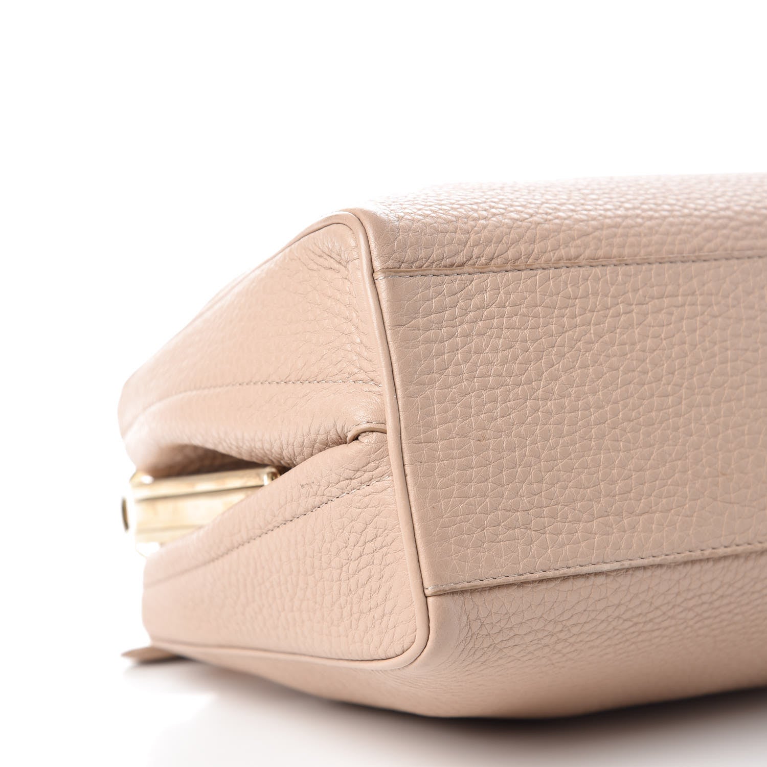 Dolce & Gabbana Calfskin Agata Shoulder Bag Taupe 5 of 9