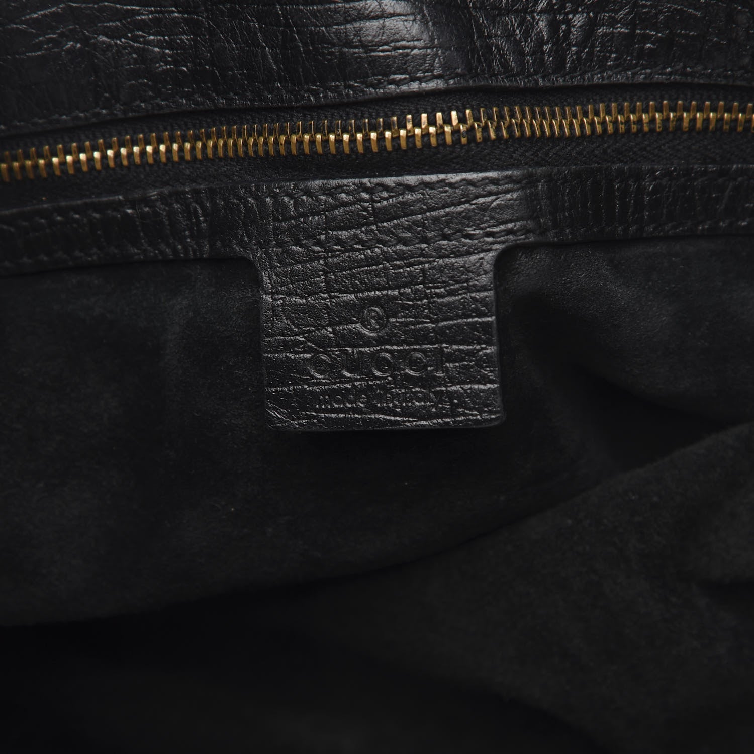 Gucci Calfskin Large Horsebit Chain Hobo Black 6 of 10