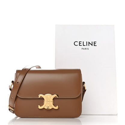 Celine Shiny Calfskin Teen Triomphe Bronze 15 of 15