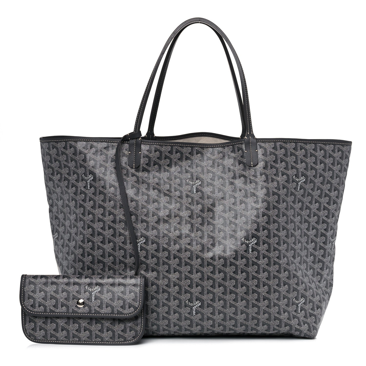 Goyard Goyardine Saint Louis GM Grey 1 of 12