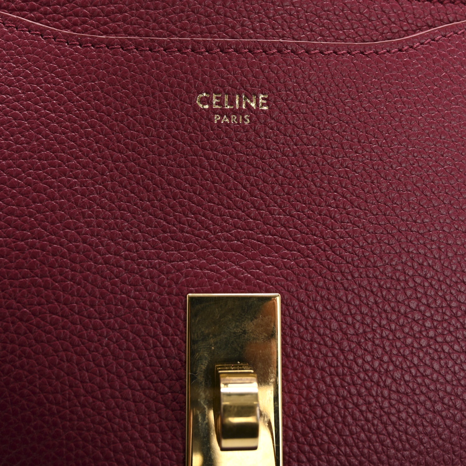 Celine Grained Calfskin Besace Small 16 Red 6 of 16