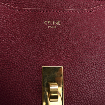 Celine Grained Calfskin Besace Small 16 Red 6 of 16