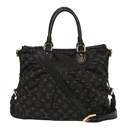 Louis Vuitton Denim Neo Cabby MM Black 1 of 13