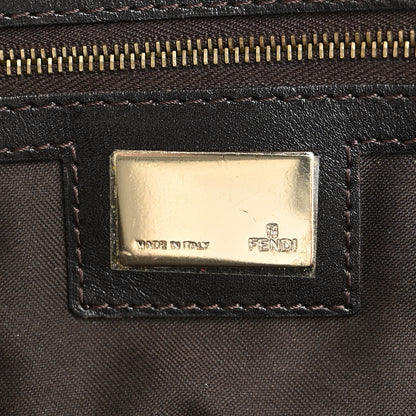 Fendi Zucca Large Devil Trapezio Tote Tobacco 6 of 10