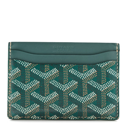Goyard Goyardine Saint Sulpice Card Holder Green 1 of 7