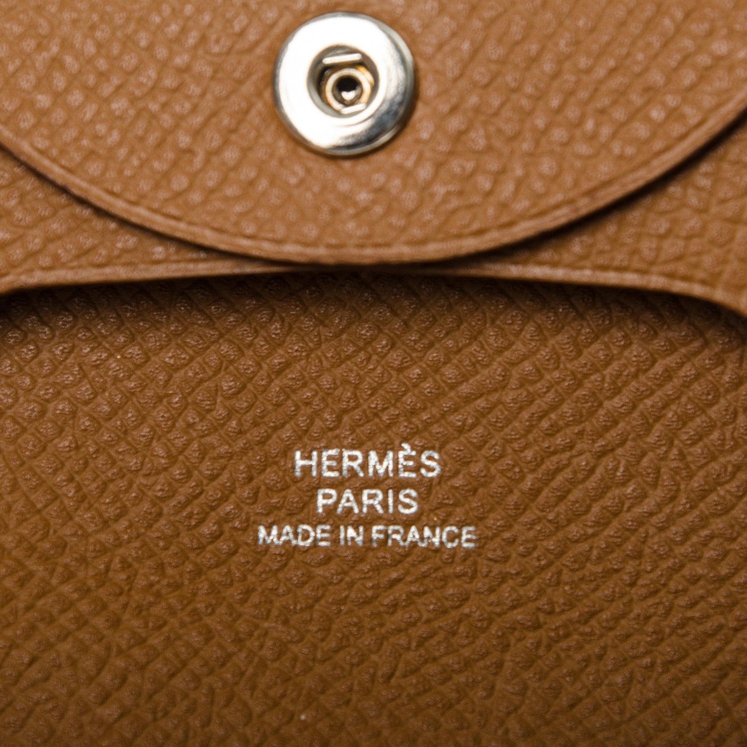 Hermes Epsom Bastia Coin Purse Gold 5 of 7