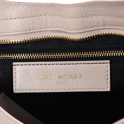 Balenciaga Chevre Gold Metallic Edge Hardware City Beige Praline 7 of 11