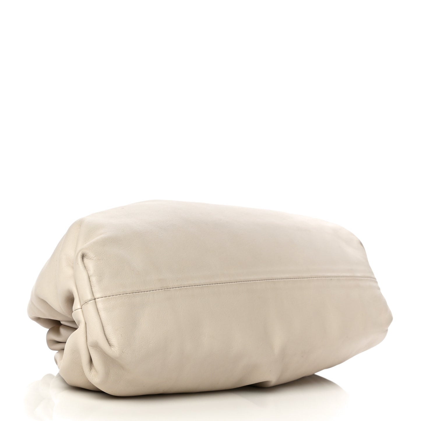 Smooth Butter Calf The Pouch Oversized Clutch Plaster