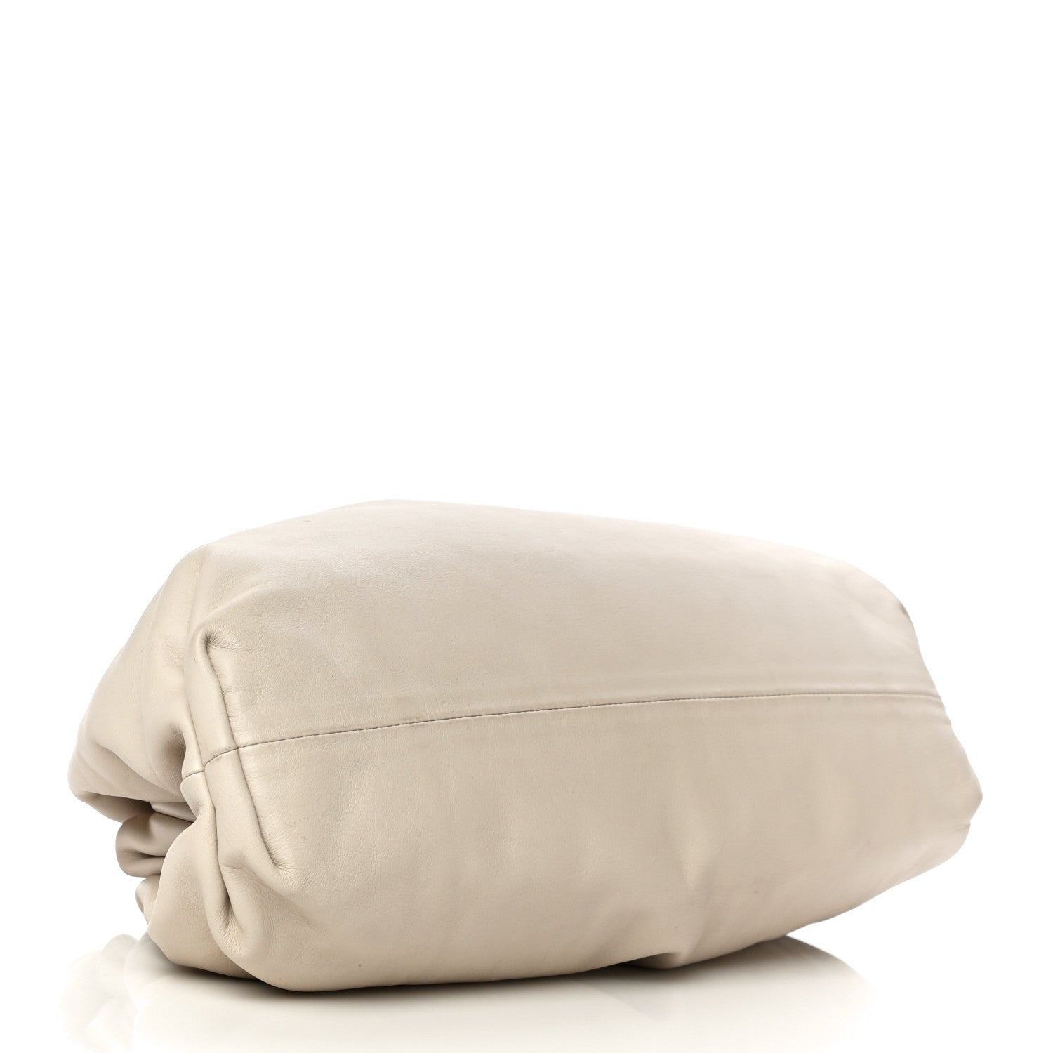 Bottega Veneta Smooth Butter Calf The Pouch Oversized Clutch Plaster 4 of 19