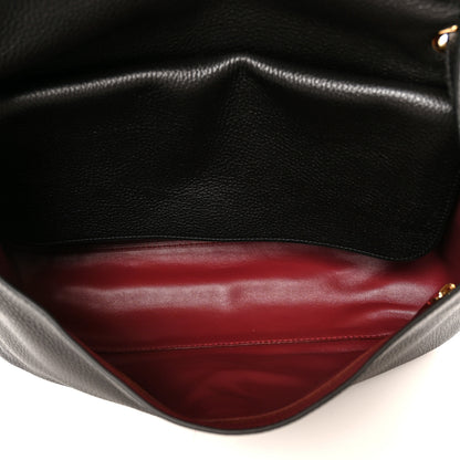 Chanel Grained Calfskin Small Souplissimo Maxi Flap Black 8 of 21