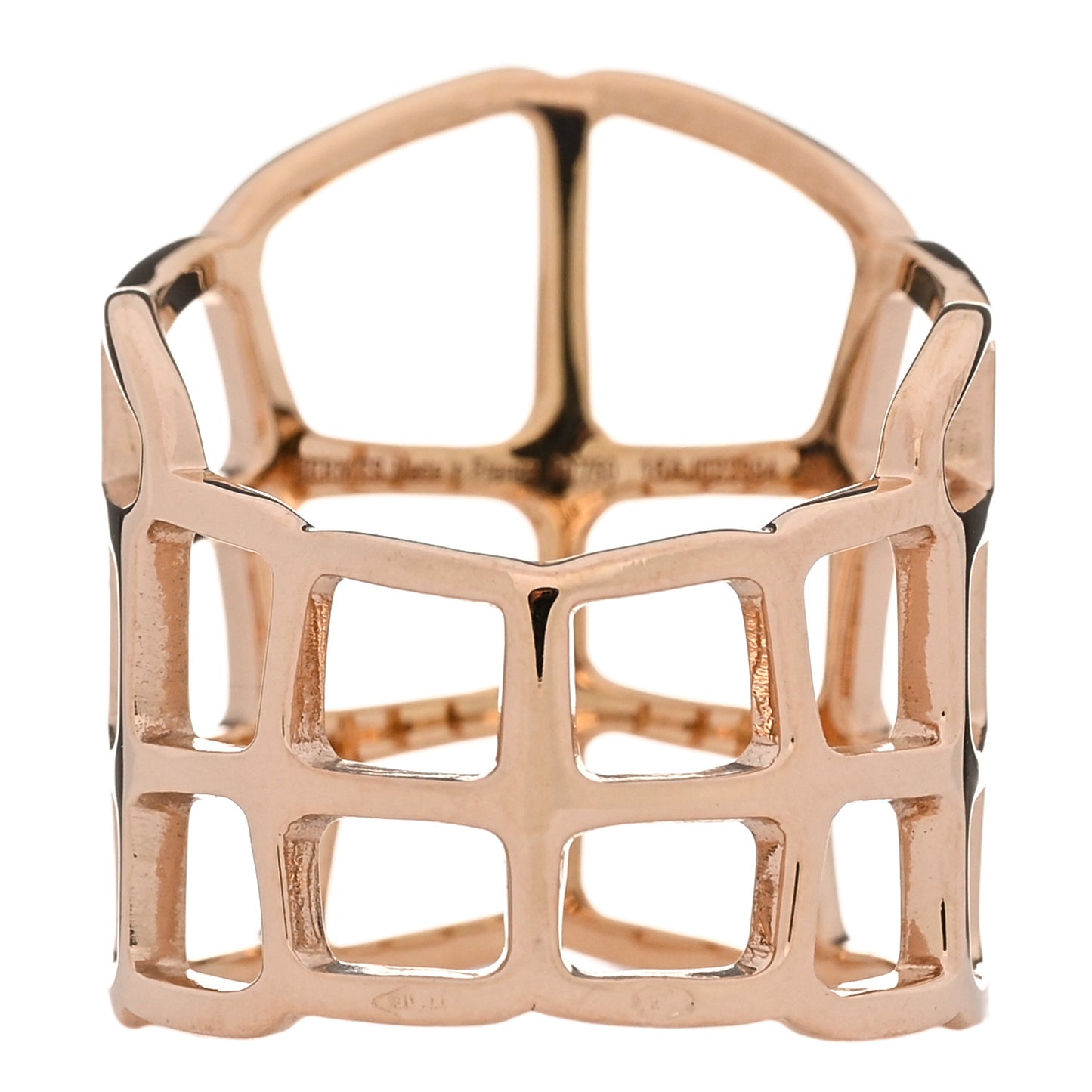 18K Rose Gold GM Niloticus Ombre Ring 53 6.25