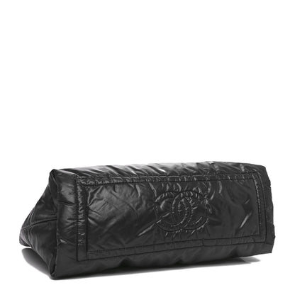 Chanel Nylon Quilted Medium Coco Cocoon Reversible Tote Black 4 of 10