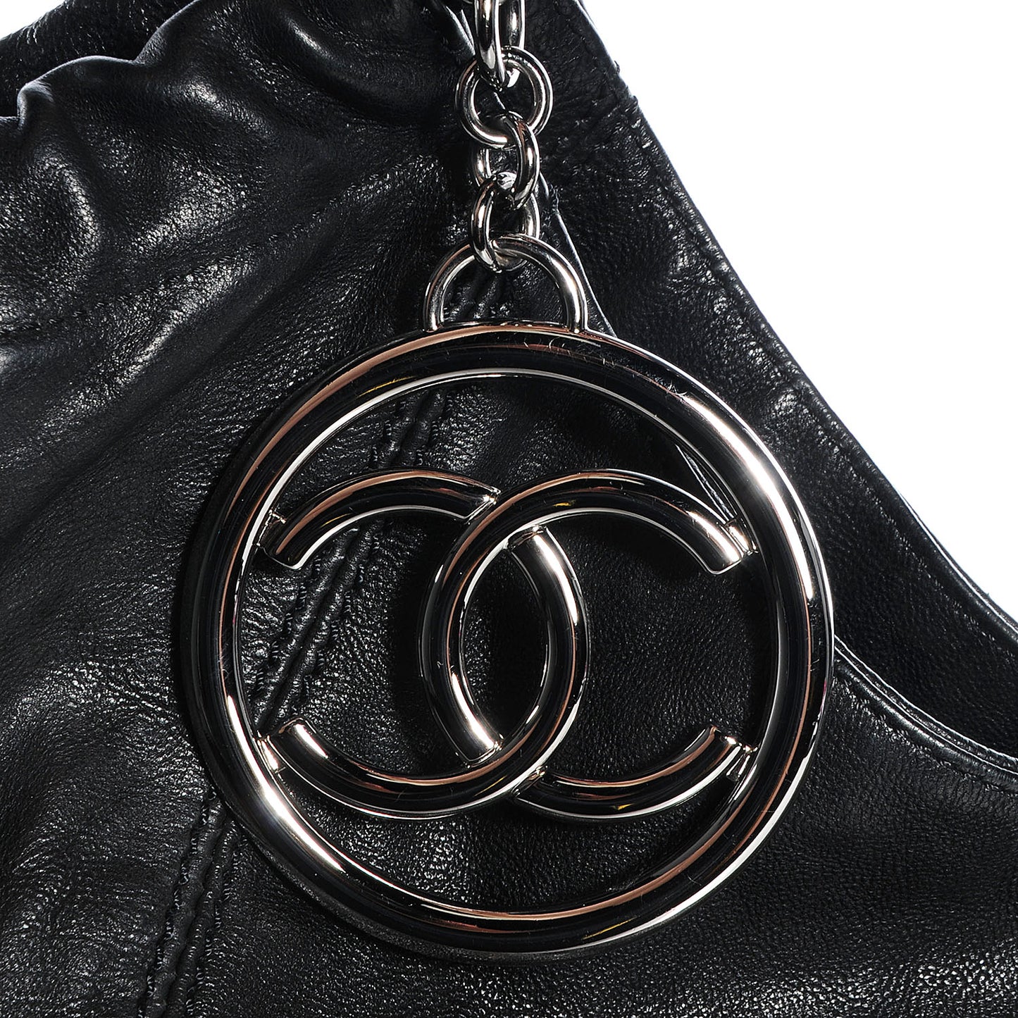 Calfskin Large Coco Cabas Black