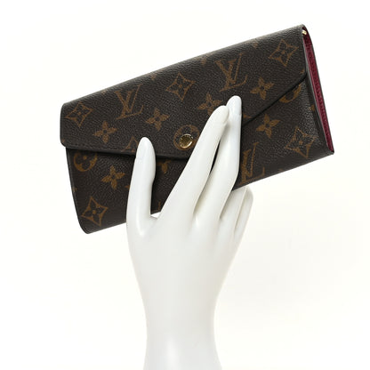 Louis Vuitton Monogram Sarah Wallet NM Fuchsia 2 of 7