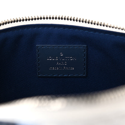 Louis Vuitton Monogram Watercolor City Keepall Blue Blue 6 of 8