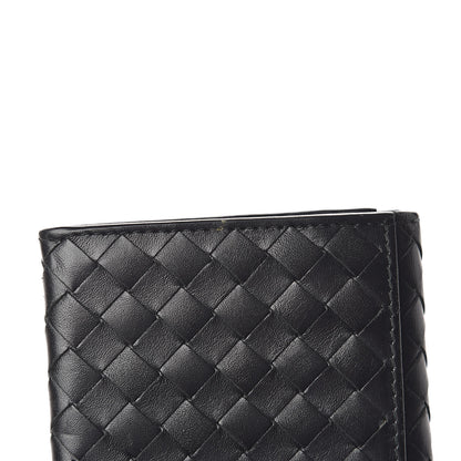 Bottega Veneta Nappa Intrecciato Flap Wallet Black 9 of 12