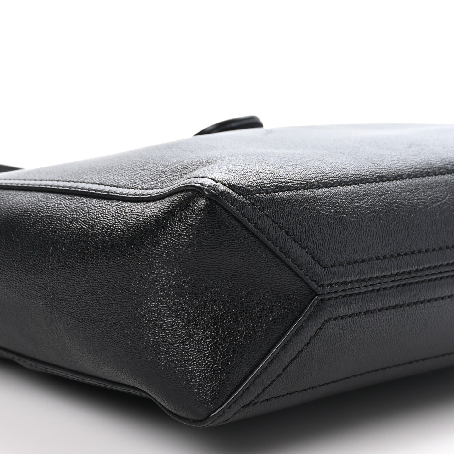 New Sakai Calfskin Lux Small Dahlia Tote Black