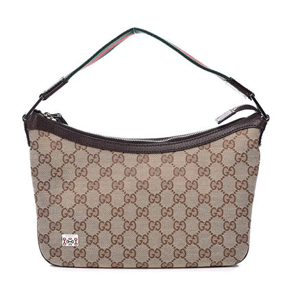 Gucci Monogram Medium Pop Hobo Dark Brown 1 of 9