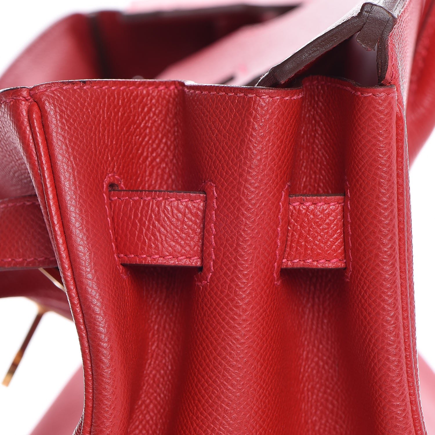 Hermes Epsom Birkin 35 Rouge Casaque 15 of 32
