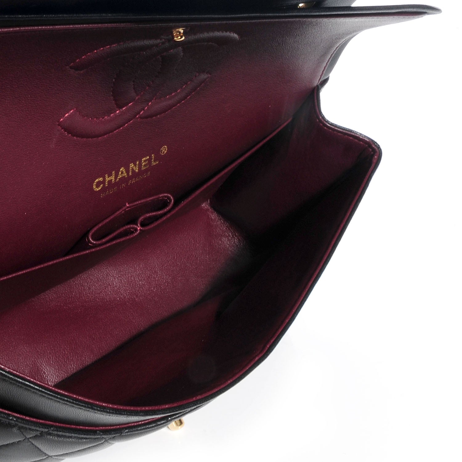 Chanel Lambskin Medium Double Flap Black 5 of 8