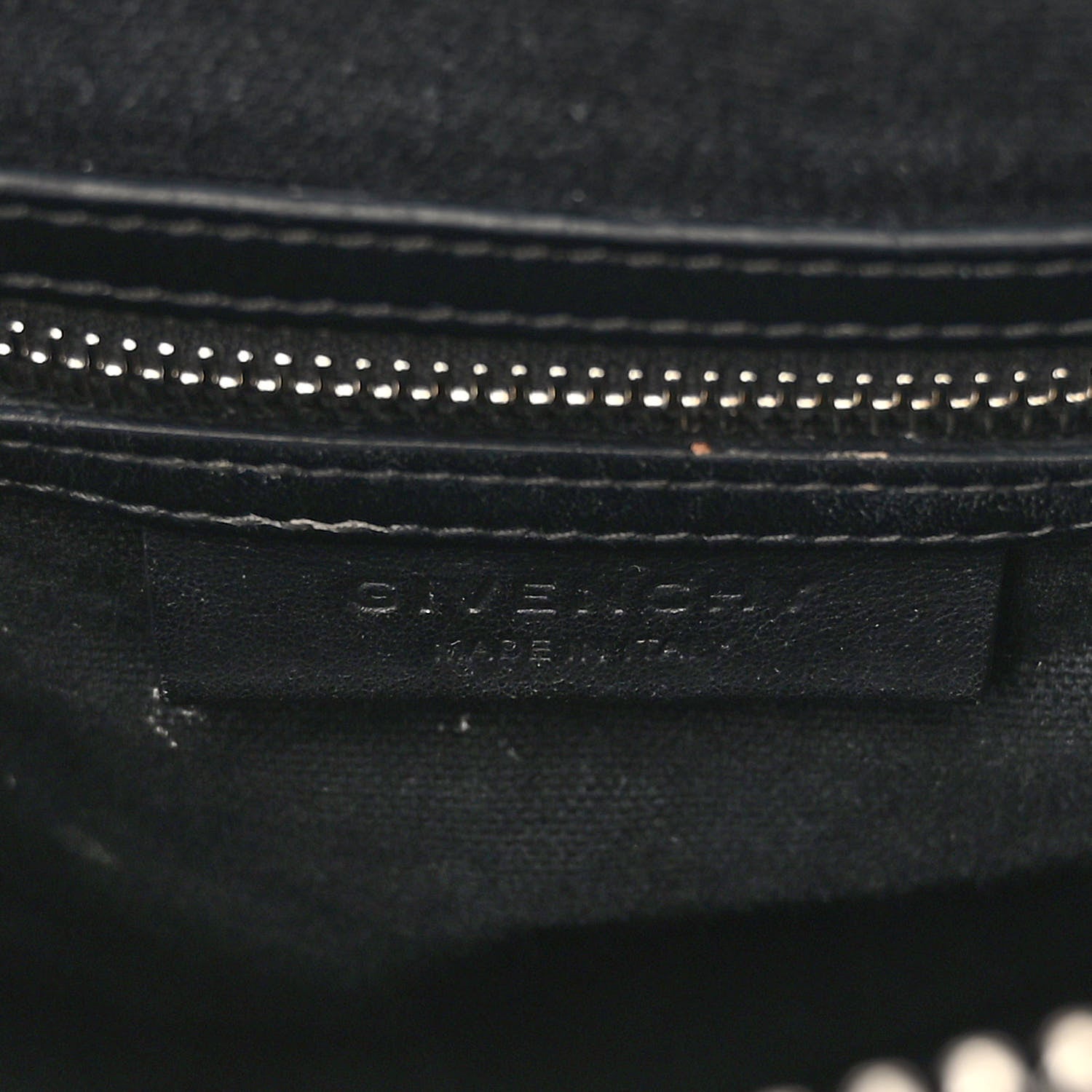 Givenchy Calfskin Geometric Embossed Small Antigona Black 6 of 12