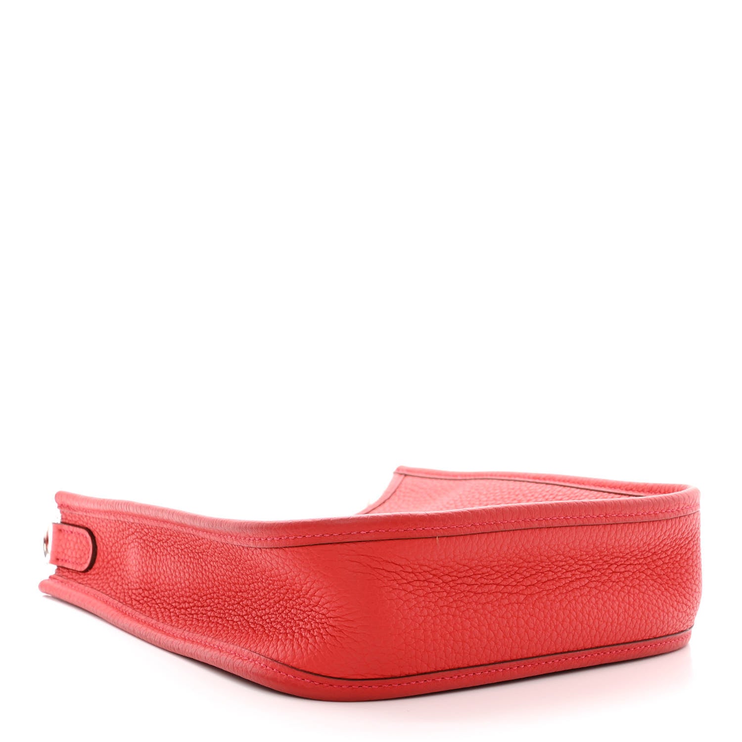 Hermes Taurillon Clemence Evelyne TPM Rouge Casaque 4 of 11