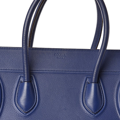 Celine Supple Calfskin Medium Phantom Luggage Indigo 11 of 12