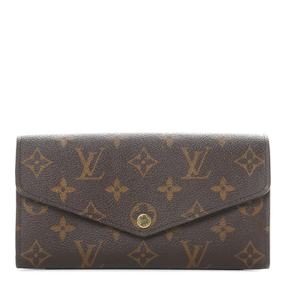 Louis Vuitton Monogram Sarah Wallet NM 1 of 8