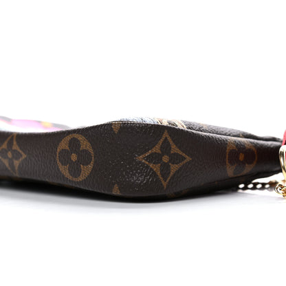 Louis Vuitton Monogram 2021 Christmas Animation London Mini Pochette Accessories Red 9 of 11
