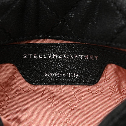 Stella McCartney Shaggy Deer Quilted Falabella Crossbody Bag Black 6 of 11