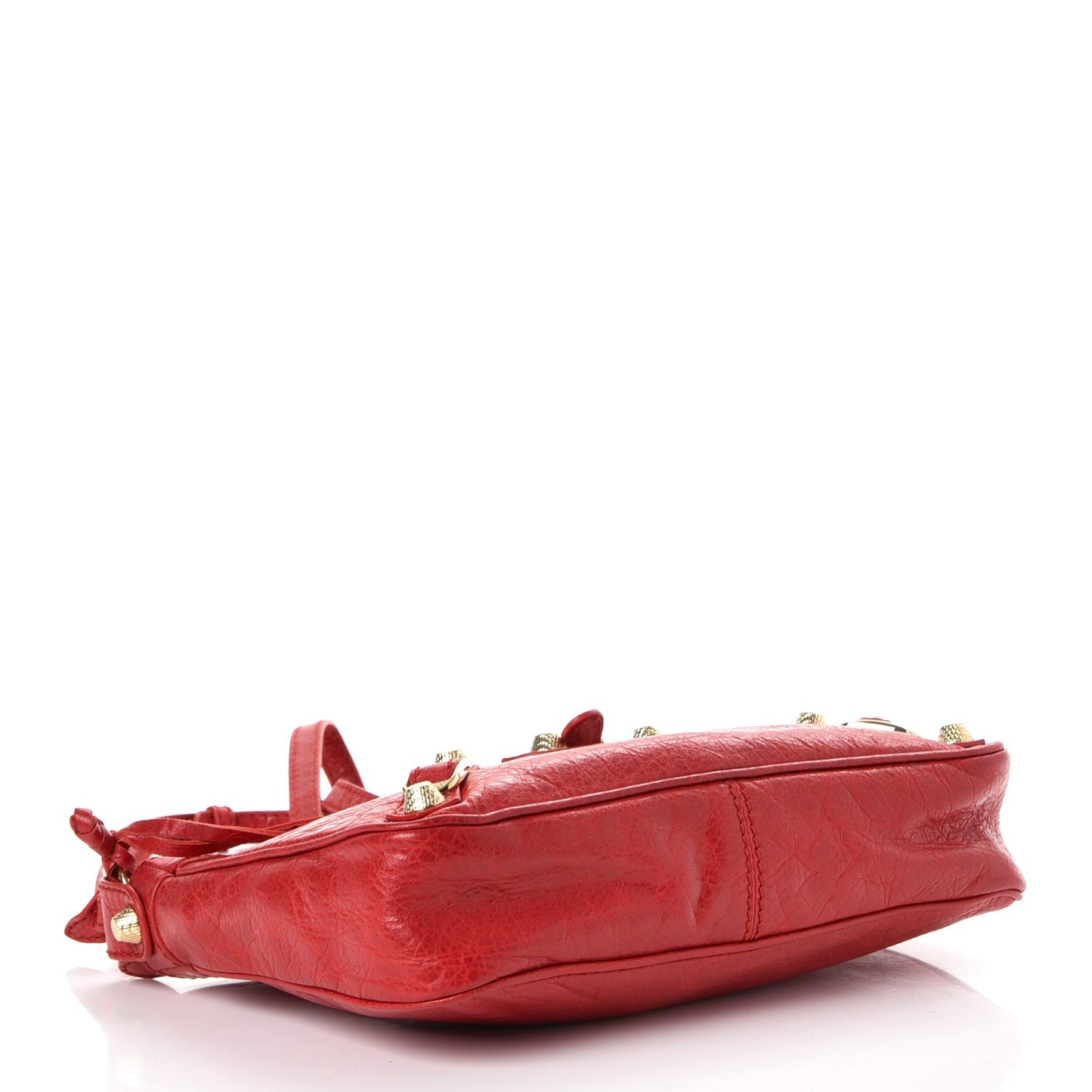 Agneau Giant 12 Gold Hardware Hip Rouge Cardinal