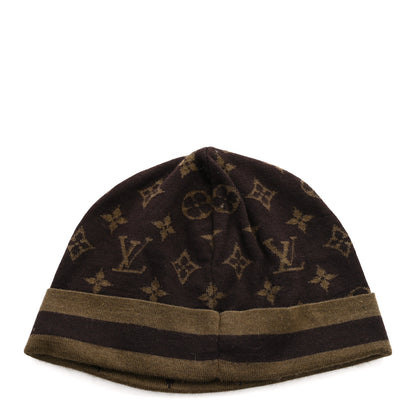 Louis Vuitton Monogram Cashmere Silk Beanie 3 of 5