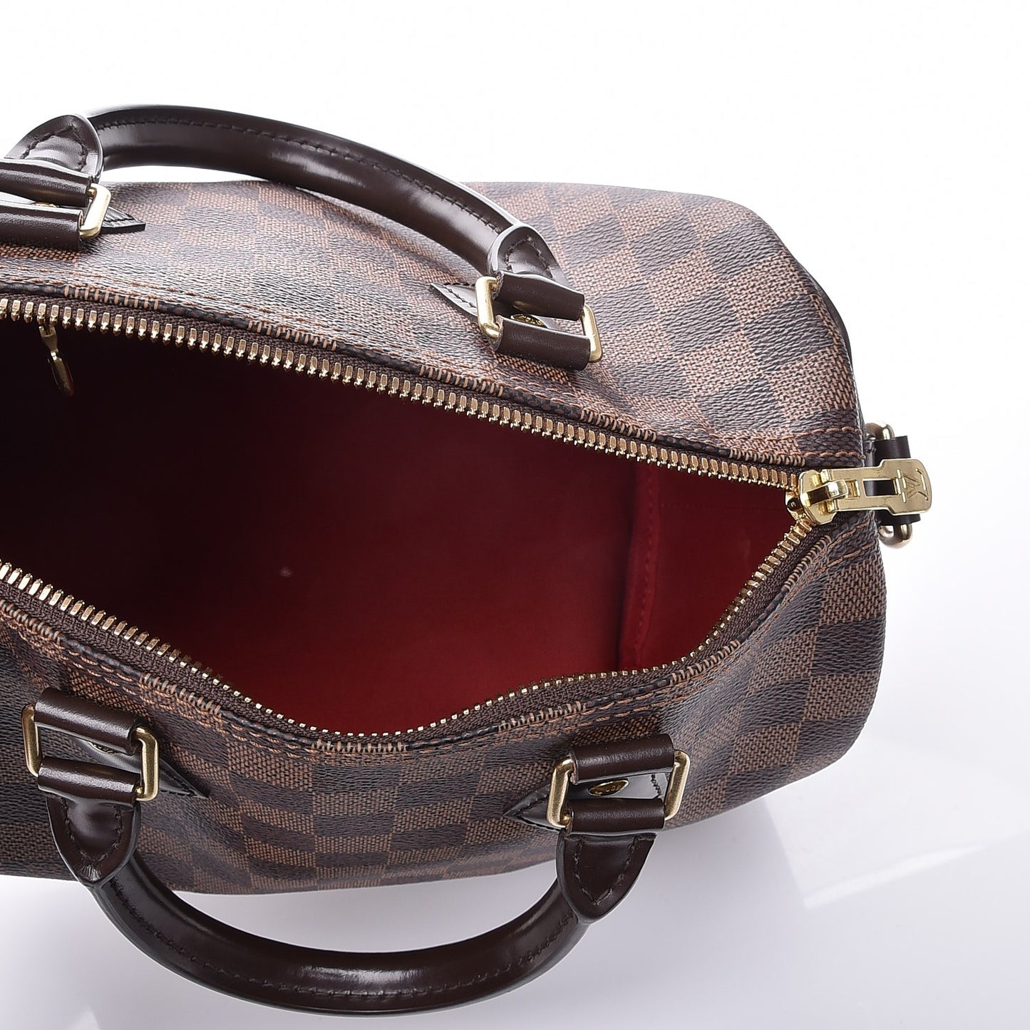 Damier Ebene Speedy Bandouliere 25