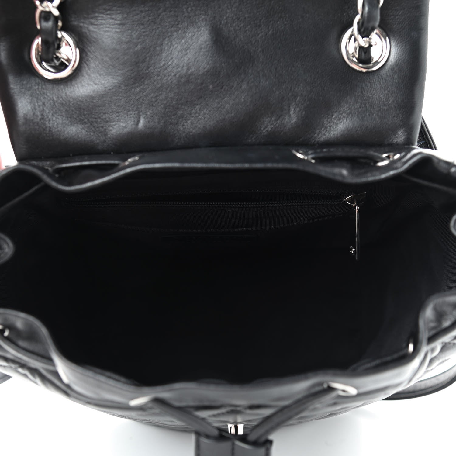 Chanel Lambskin Quilted Small Urban Spirit Backpack Black 5 of 9