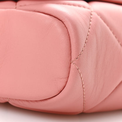 Salvatore Ferragamo Nappa Quilted Ginny Crossbody Blush 8 of 10
