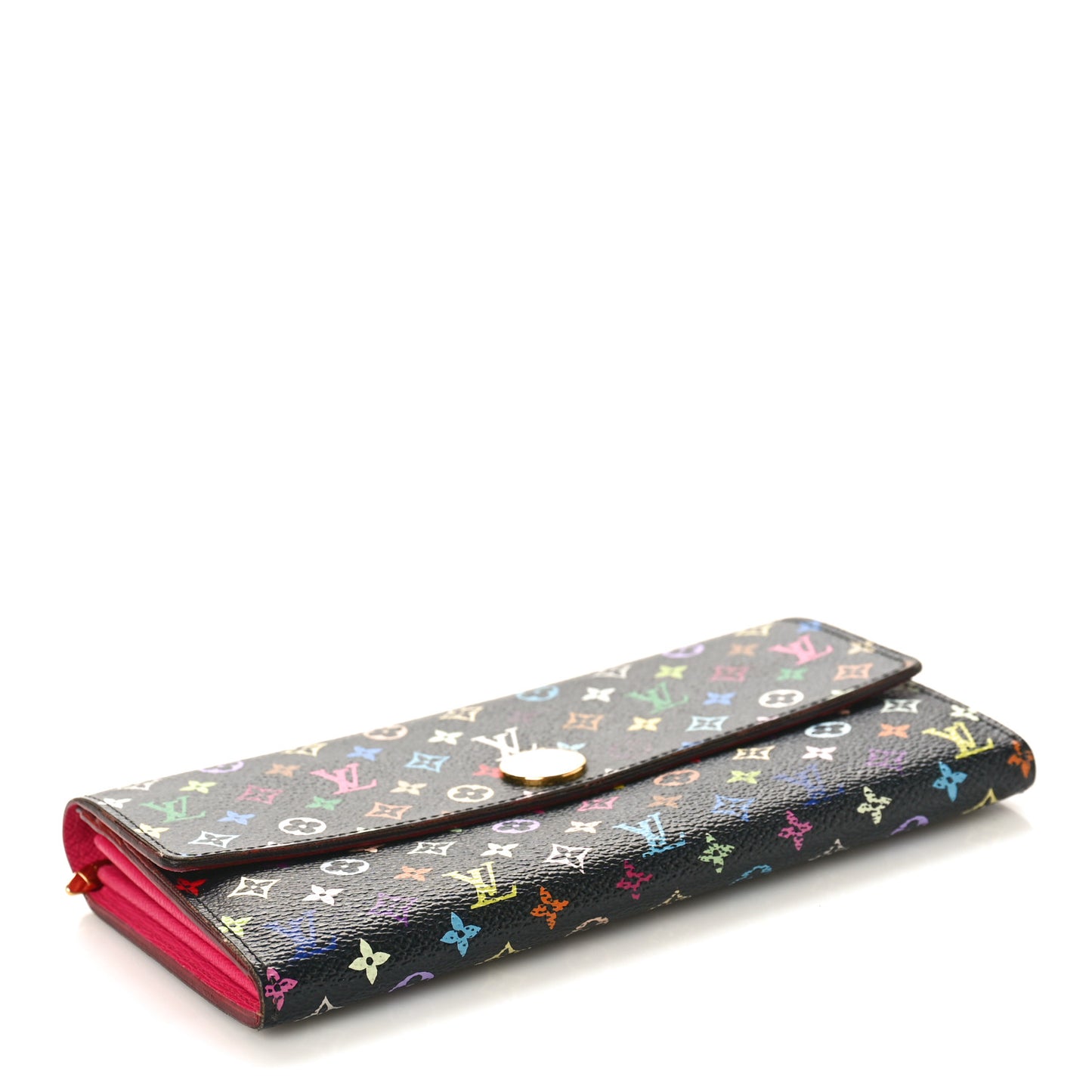 Monogram Multicolor Sarah Wallet Black Grenade