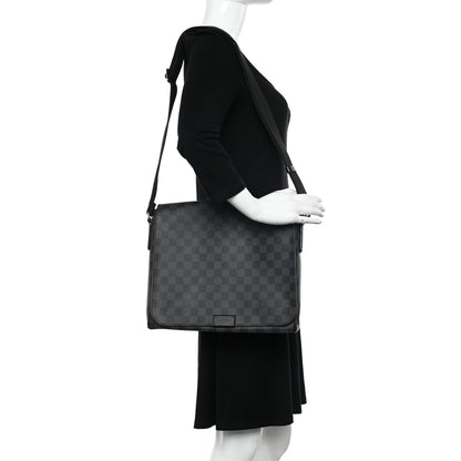Louis Vuitton Damier Graphite District MM 2 of 9