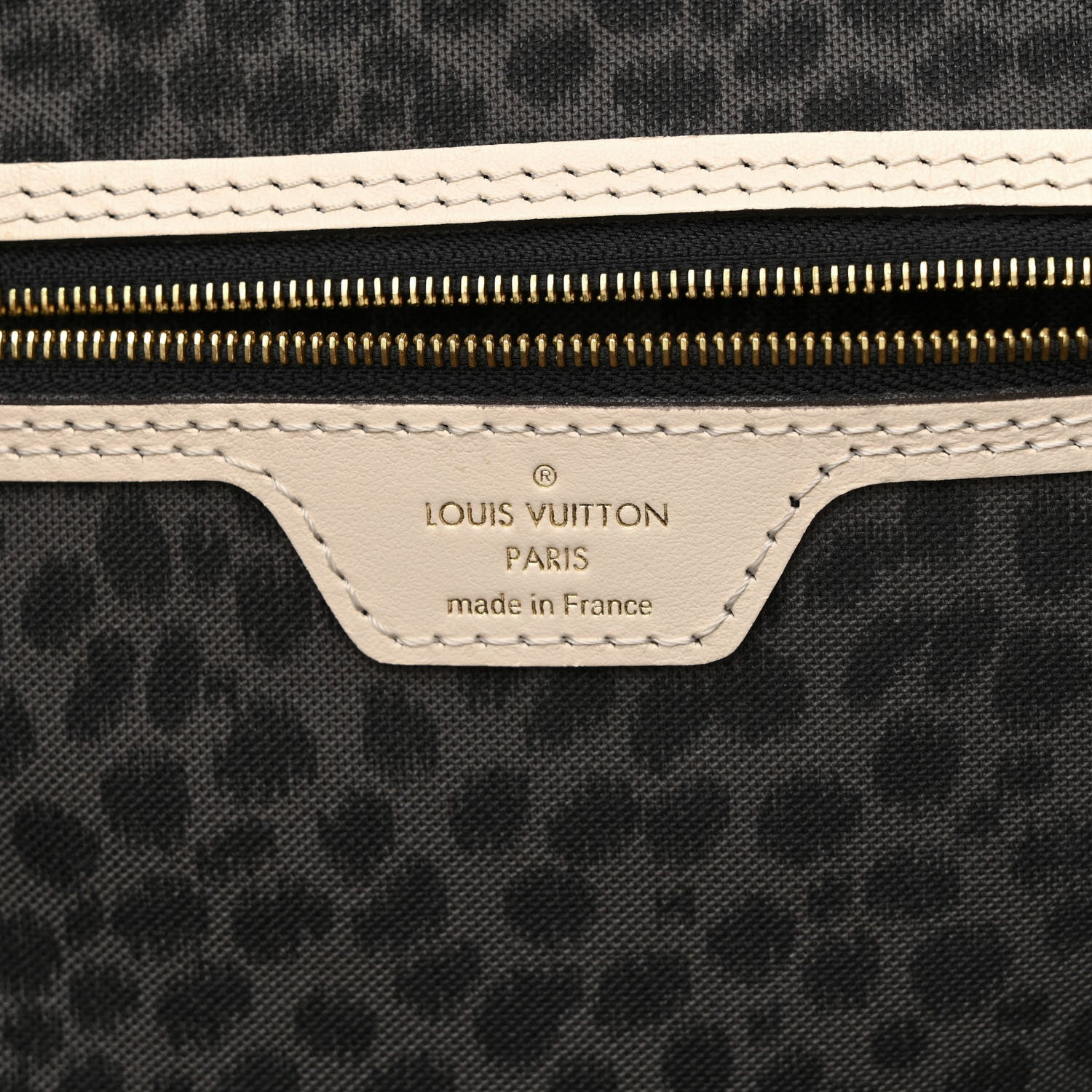 Louis Vuitton Monogram Giant Wild at Heart Neverfull MM Creme 6 of 10