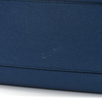 Burberry Soft Grain Calfskin Buckle Tote Steel Blue 11 of 11