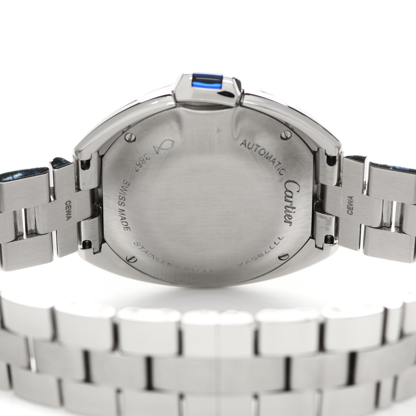 Stainless Steel 31mm Cle De Cartier Automatic Watch