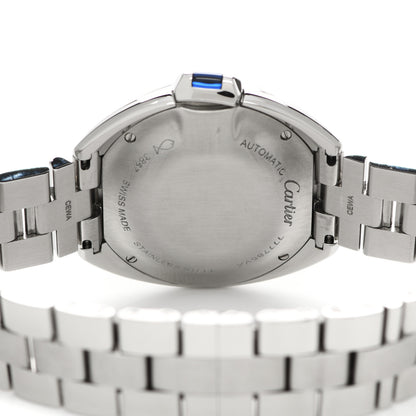 Cartier Stainless Steel 31mm Cle De Cartier Automatic Watch 4 of 5